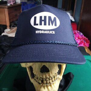 Deadstock Vintage LHM Hydraulics Rope Snap Trucker Hat Cap
